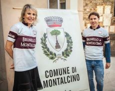 I testimonial di Eroica Montalcino sono gli ex campioni di ciclismo Mara Mosole e Damiano Cunego
