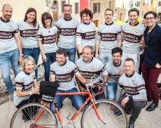 La squadra del Consorzio del Brunello che parteciperà a Eroica Montalcino 2019