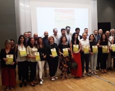 I premiati da parte di Sei Toscana, che ha istituito la prima edizione di Ambiente in Comune