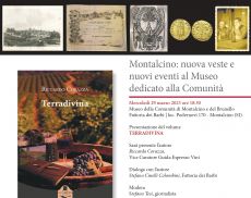 Mercoledì 29 marzo appuntamento culturale al Museo della Comunità di Montalcino e del Brunello