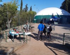 Il campo da tennis gestito dalla Libertas Montalcino. Presto sarà rinnovato il secondo campo