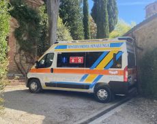 L'ambulanza della Misericordia di Sinalunga