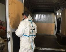 Le indagini del RIS sul furgone rubato di Col d’Orcia