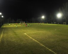 La partita di calcio a Montisi