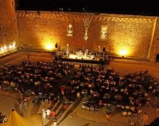 Una serata del “Jazz & Wine” di Montalcino tra le mura della Fortezza