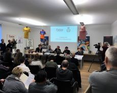 La conferenza stampa di presentazione del percorso permanente di Eroica Montalcino