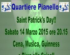 Saint Patrick’s Day by Quartiere Pianello