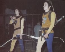 Uno scatto del Torneo di Apertura delle Cacce in notturna, nel 1979