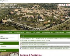 Home del sito del Comune di Montalcino 