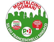 Simbolo coalizione Montalcino Domani Silvio Franceschelli