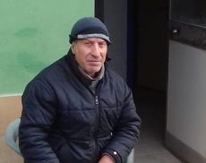 Giuseppe, senzatetto adottato da S.Angelo Scalo