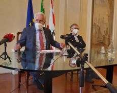 Eugenio Giani e Simone Bezzini, presidente e assessore alla sanità della Regione Toscana