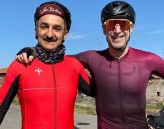 Nicola Savino e Linus pronti per il Tour de Fans
