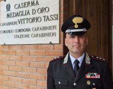 Giuseppe Rotella, comandante dei Carabinieri di Montalcino