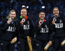 Argento nel fioretto a squadre per Alice Volpi a Parigi 2024