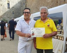 Angelo Cosseddu, uno dei premiati al concorso Franci di Montalcino