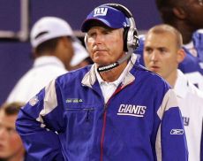 Tom Coughlin, allenatore NY Giants
