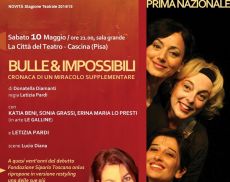 “Bulle & Impossibili”: Erina Lo Presti e le Galline di scena a Cascina