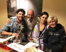 Ignazio Moser, Paolo Bianchini, Cecilia Rodriguez e Lucia Bianchini