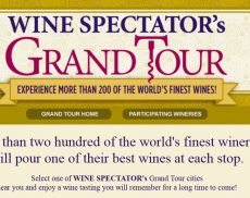 Wine Spectator’s Grand Tour 2016