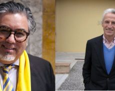 Charlie Arturaola e Riccardo Illy